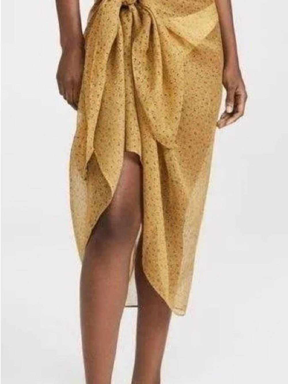 Madewell Yellow Bathing Suit Cover